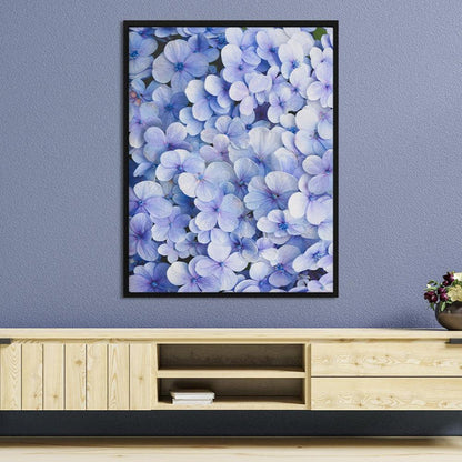 Blue Flowers Canvas Print