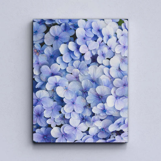 Blue Flowers Canvas Print